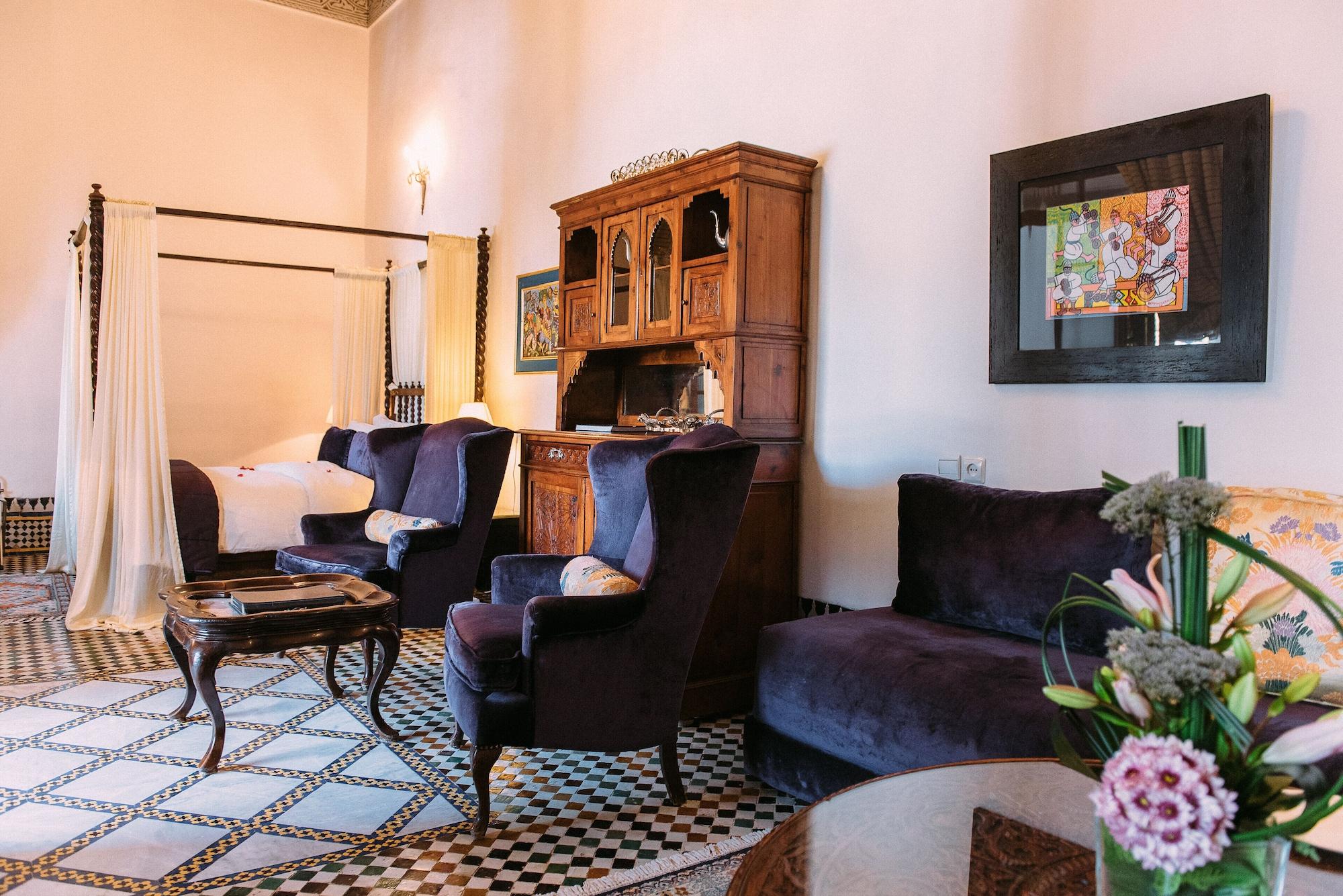 Riad Maison Bleue And Spa Fès Eksteriør bilde