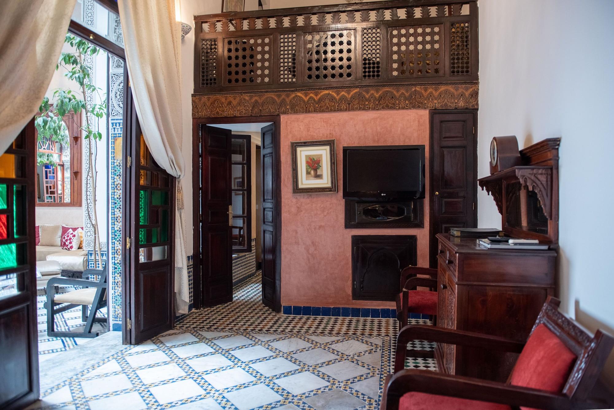 Riad Maison Bleue And Spa Fès Eksteriør bilde