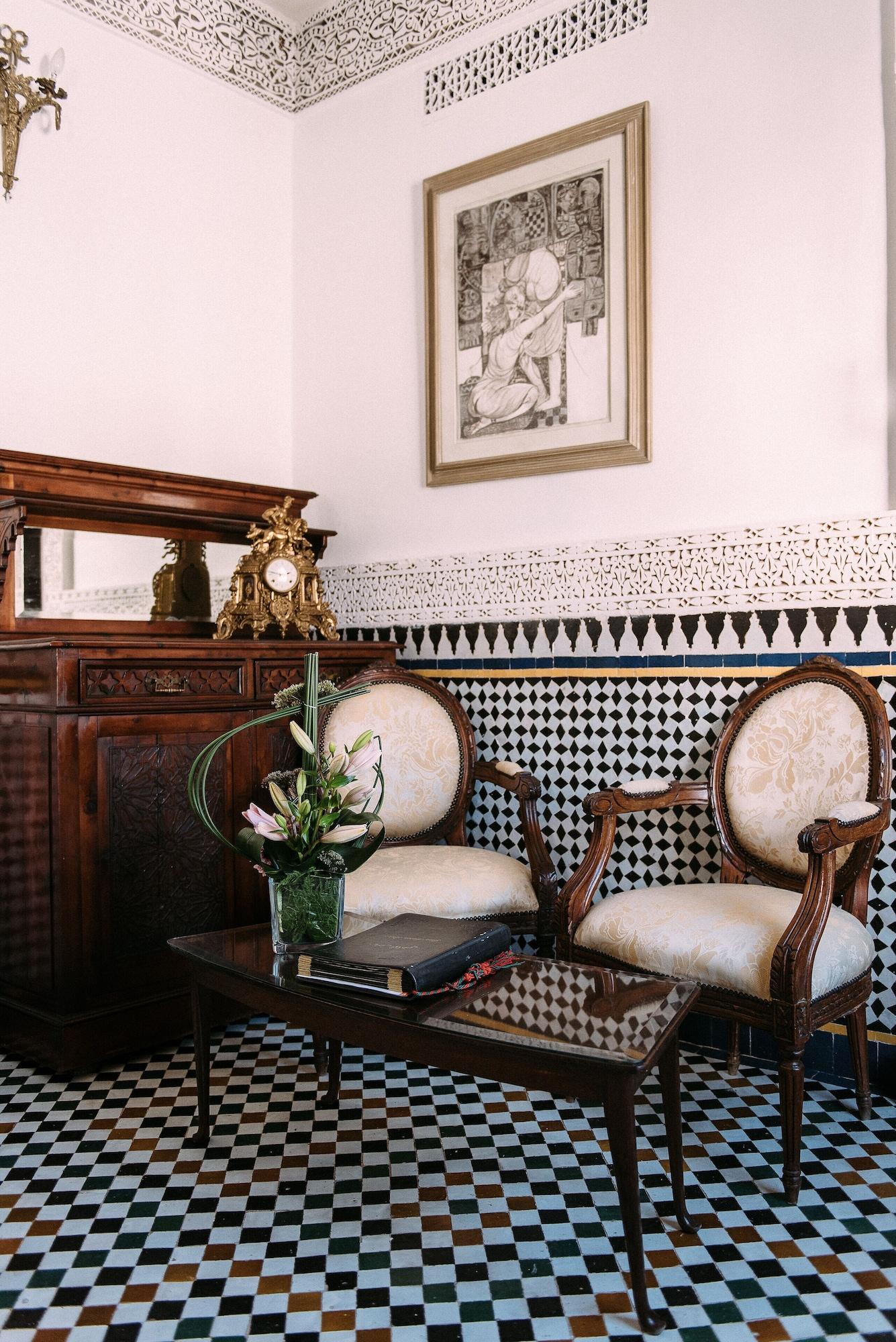 Riad Maison Bleue And Spa Fès Eksteriør bilde
