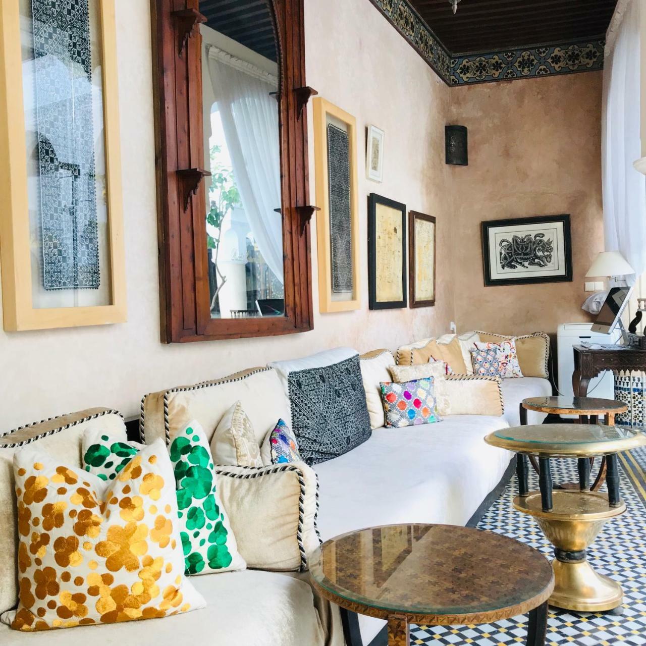 Riad Maison Bleue And Spa Fès Eksteriør bilde