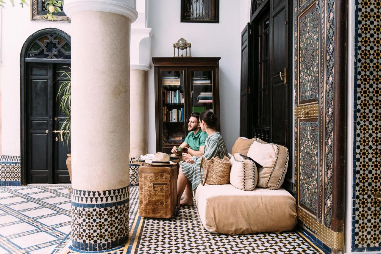 Riad Maison Bleue And Spa Fès Eksteriør bilde