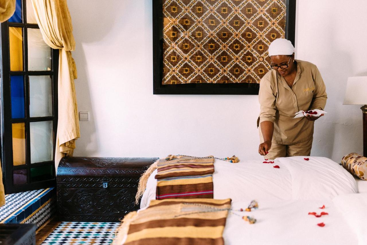 Riad Maison Bleue And Spa Fès Eksteriør bilde