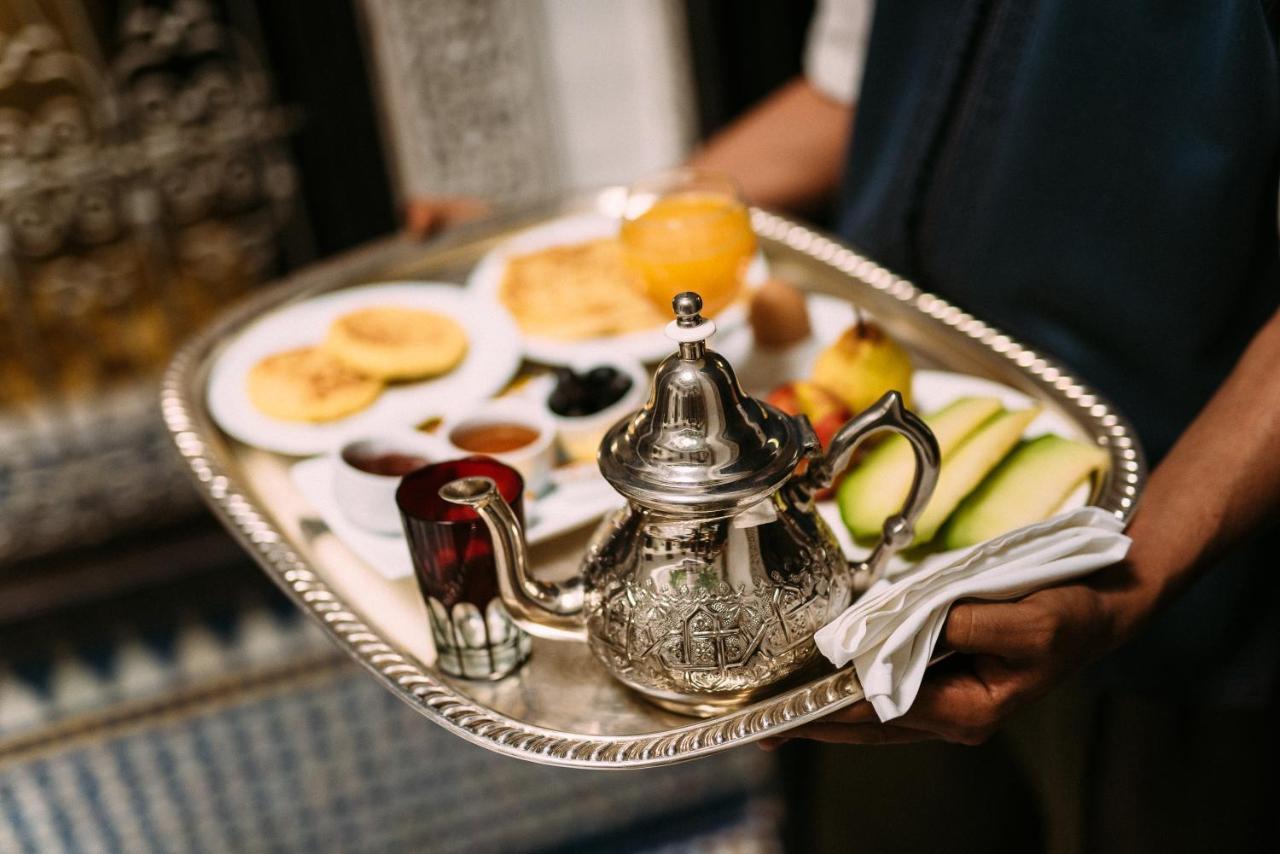 Riad Maison Bleue And Spa Fès Eksteriør bilde