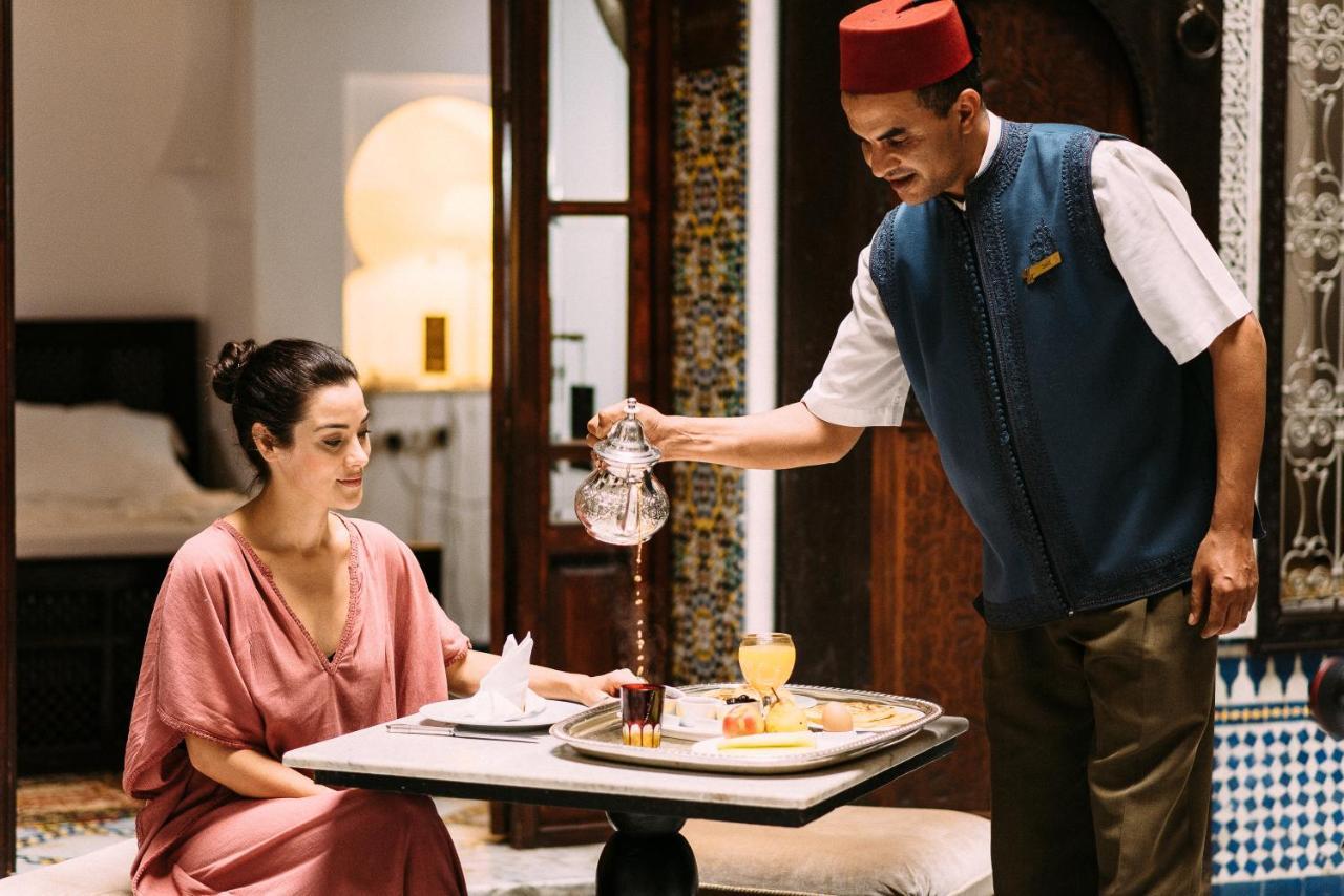 Riad Maison Bleue And Spa Fès Eksteriør bilde