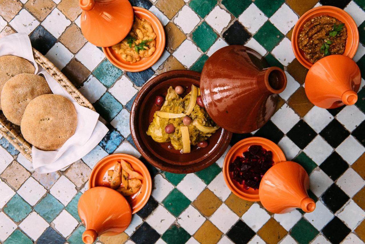 Riad Maison Bleue And Spa Fès Eksteriør bilde