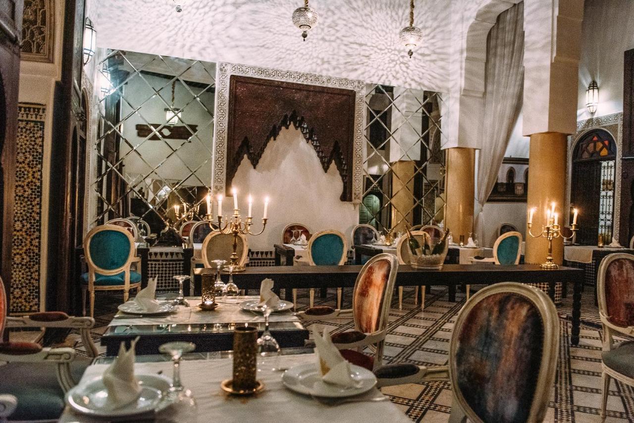 Riad Maison Bleue And Spa Fès Eksteriør bilde